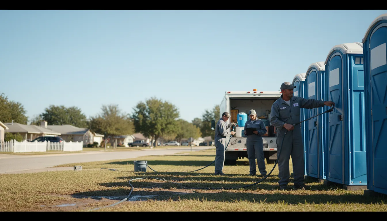 Long-Term Portable Toilet Rental in Cookson, OK near me